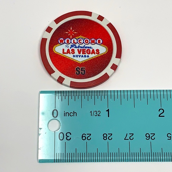 Gambling $5 casino chip Welcome to Fab Las Vegas - Picture 3 of 7